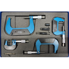 ΜΙΚΡΟΜΕΤΡΑ ΑΞΟΝΩΝ 0-100mm ΣΕΙΡΑ 4 ΤΜΧ  MFK