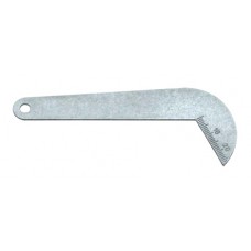 TWIST DRILL GRINDING GAUGE 50mm HOREX